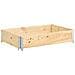 Collare per Pallet 50x100 cm in Legno Massello di Pino - Foto miniatura 1
