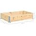 Collare per Pallet 50x100 cm in Legno Massello di Pino - Foto miniatura 6