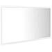 Specchio da Bagno con LED Bianco 80x8,5x37 cm in Acrilico - Foto miniatura 3