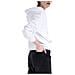 Felpa Da Donna Con Cappuccio Graphic Standard Bianco Taglia Xl Codice 18487-0024 - Foto miniatura 2