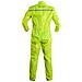 Tuta Impermeabile Moto Intera Anti Pioggia Marsupio Acqua Ripieghevole Fluo 3xl - Foto miniatura 3