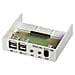 Multifunction Front Panel 3.5" USB USB 2.0, USB 1.1, FireWire 6 pin, 3.5 mm Stereo Grigio cavo di interfaccia e adattatore - Foto miniatura 1