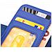Custodia Compatibile Con Apple Iphone 13 Mini In Blu Marina - Coperchio Protettivo Con Chiusura Magnetica E 3 Slot Per Carte - Foto miniatura 7