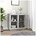Credenza Grigio Cemento 80x40x75 Cm - Foto miniatura 3