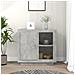 Credenza Grigio Cemento 80x40x75 Cm - Foto miniatura 1