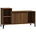 Mobile Tv Rovere Marrone 100x35x55 Cm In Legno Multistrato - Foto miniatura 2
