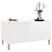 Tavolino Salotto Bianco Lucido 90x44,5x45 Cm Legno Multistrato - Foto miniatura 5