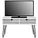 Owen Porta Tv In Truciolare Laminato Bianco - Foto miniatura 2