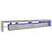 Mobile Porta TV con Luci LED Grigio Cemento 290x36,5x40 cm - Foto miniatura 2