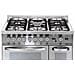 PD96MFE /CI cucina Cucina freestanding Gas Acciaio inossidabile A - Foto miniatura 4