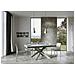 Tavolo Allungabile 90x160/264 Cm Volantis Premium Cemento Telaio 4/a - Foto miniatura 4