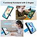 Custodia Protettiva Per Samsung Galaxy Tab A 8.4'' Con Supporto - Nero E Blu - Foto miniatura 2
