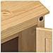 Set Mobili da Bagno 2 pz Corona in Legno Massello di Pino - Foto miniatura 7