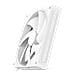 F140P Case per computer Ventilatore 14 cm Bianco 1 pz - Foto miniatura 4