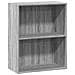 Libreria Grigio Sonoma 60x30x77 Cm In Legno Multistrato - Foto miniatura 2