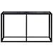 Lusso Casadino -  Tavolo Consolle Nero 140x35x75,5 Cm In Vetro Temperato - Foto miniatura 2