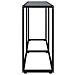 Lusso Casadino -  Tavolo Consolle Nero 140x35x75,5 Cm In Vetro Temperato - Foto miniatura 3