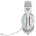 WB01 RGB Auricolare Con cavo e senza cavo A Padiglione Gaming USB tipo-C Bluetooth Bianco - Foto miniatura 2
