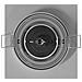 Faretti incassati 12 pz Quadrato GU10 Argento 91x91 mm - Foto miniatura 7