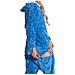 Pigiama Da Donna Tuta Kigurumi Onesie Costume Squalo Blu 165-175 L - Foto miniatura 8