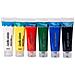 Set Di Pittura Acrilica 6 Tubetti 75 Ml Con Colori Essenziali, Multicolore - Foto miniatura 1