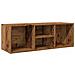 Panchina con Scarpiera Legno Antico 105x35x35 cm in Truciolato - Foto miniatura 1
