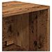 Panchina con Scarpiera Legno Antico 105x35x35 cm in Truciolato - Foto miniatura 7