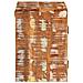 Comodino 2 pcs Marrone 35 x 33 x 48 cm Legno Solido Recuperato - Foto miniatura 7