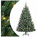 Albero di Natale Artificiale con Rami Pieghevoli Verde 210 cm - Foto miniatura 1
