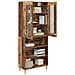 Credenza Legno vecchio 69,5 x 34 x 180 cm - Foto miniatura 3