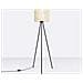 Lampada Da Terra Nevia In Marmo Sl. 1854 - Minimalist Lampada Da Terra Marmo Beige /nero 135x40x40 Cm - Foto miniatura 3