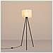 Lampada Da Terra Nevia In Marmo Sl. 1854 - Minimalist Lampada Da Terra Marmo Beige /nero 135x40x40 Cm - Foto miniatura 4