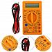 Multimetro Digitale Dt-830d - Display Lcd Hd, Misura Tensione Ac /dc, Corrente, Resistenza | Compatto E Portatile | Uso Universale - Foto miniatura 6