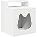 Casa per Gatti Bianco 42,5 x 40 x 53,5 cm Legno multistrato - Foto miniatura 1