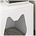 Casa per Gatti Bianco 42,5 x 40 x 53,5 cm Legno multistrato - Foto miniatura 4