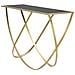 Tavolo Consolle Vkh620-oro-metallo-120x40x79 Cm - Foto miniatura 2