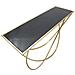 Tavolo Consolle Vkh620-oro-metallo-120x40x79 Cm - Foto miniatura 5