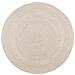 Tappeto Rotondo Menorca-beige-pet-120x120x1 Cm - Foto miniatura 1