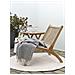 Tappeto Rotondo Menorca-beige-pet-120x120x1 Cm - Foto miniatura 4