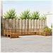 Set divani 10 pcs Naturale Legno di Acacia Massello - Foto miniatura 2