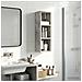 Armadio da bagno a muro Grigio Cemento 20 x 16 x 62,5 cm - Foto miniatura 2