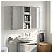 Armadio da bagno a muro Grigio Cemento 20 x 16 x 62,5 cm - Foto miniatura 4