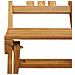 Sedie Bistro da Giardino 8 pcs Naturale 40 x 42 x 85 cm - Foto miniatura 8
