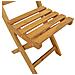 Sedie Bistro da Giardino 8 pcs Naturale 40 x 42 x 85 cm - Foto miniatura 9