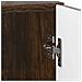 Armadio da Notte 2 pcs Rovere Fumo 43 x 34,5 x 50 cm - Foto miniatura 9