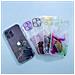 Custodia In Gel Marmo Blu Per Iphone 12 Pro - Foto miniatura 7