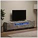 Mobile TV LED a 5 pezzi Grigio Cemento Legno ingegnerizzato - Foto miniatura 7