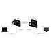 Extender HDMI via CAT5e / CAT6 HDBaseT - 4K da 100m - Foto miniatura 4