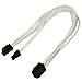 900400023 6+2-pin PCI-E 6-pin PCI-E Bianco cavo di interfaccia e adattatore - Foto miniatura 1