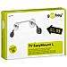 TV EasyMount L, 400 x 400 mm, Nero, Argento, L, Scatola - Foto miniatura 1